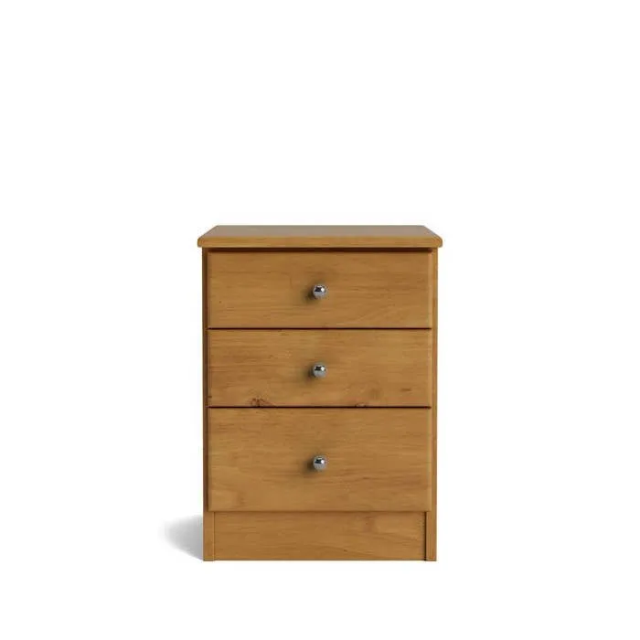 Northville  Bedside 3 Drawer