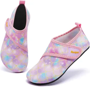 Racqua Toddler Kids Water Shoes Lightweight Swim Shoes Quick Dry Aqua Shoes Beach Pool for Boy's Girl's (Toddler/Little/Big Kid)