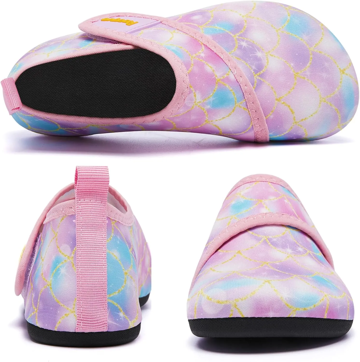 Racqua Toddler Kids Water Shoes Lightweight Swim Shoes Quick Dry Aqua Shoes Beach Pool for Boy's Girl's (Toddler/Little/Big Kid)