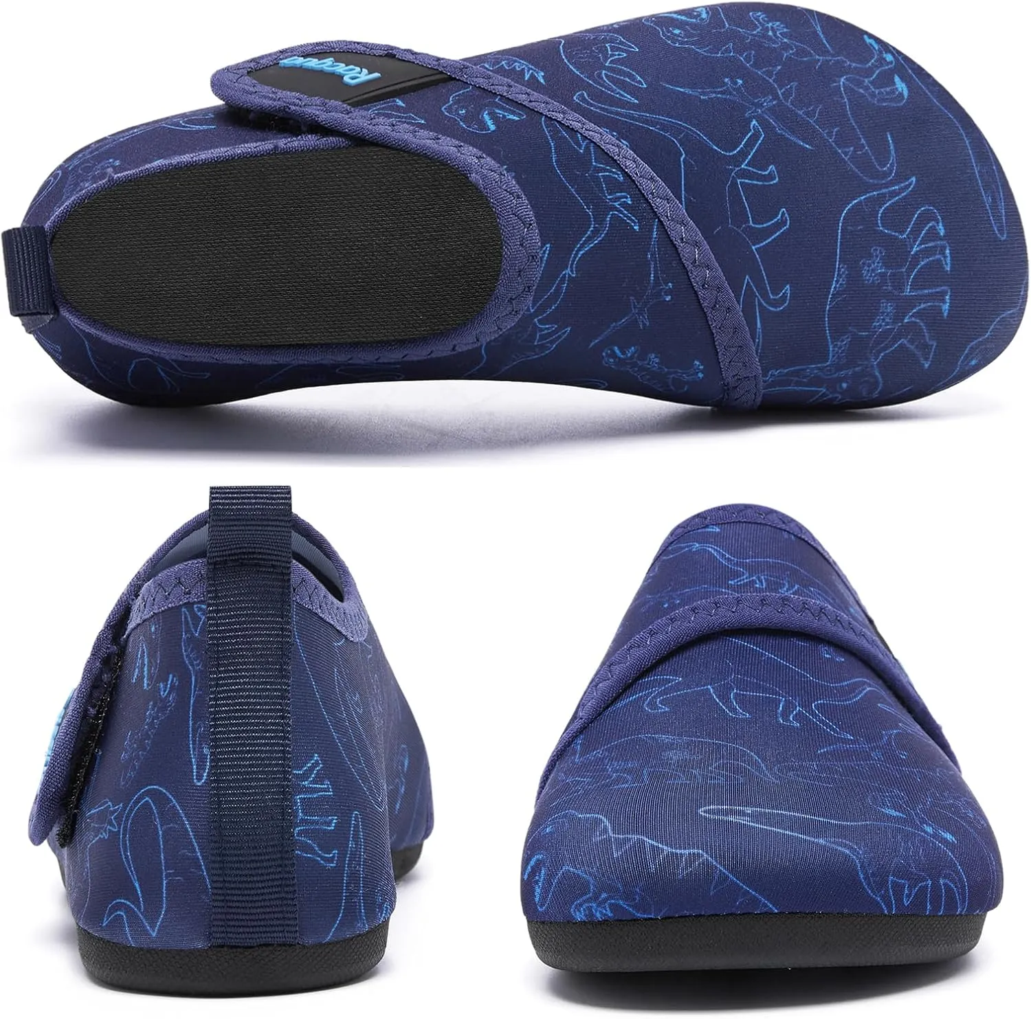 Racqua Toddler Kids Water Shoes Lightweight Swim Shoes Quick Dry Aqua Shoes Beach Pool for Boy's Girl's (Toddler/Little/Big Kid)